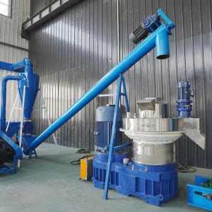Buy cheap Sawdust Wood Pellet Mill Machine Crops Straw Bagasse Biomass 12mm from wholesalers