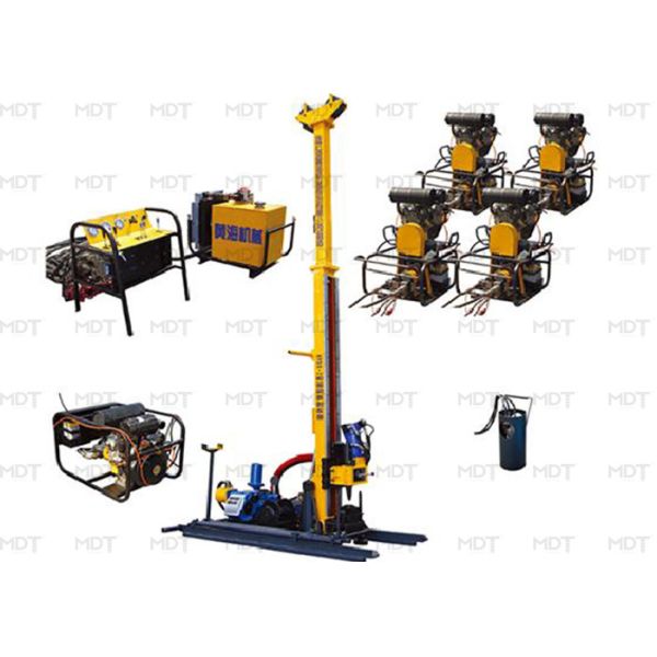 Buy cheap 2400rpm Full Hydraulic Soil Boring Machine Portable High Speed from wholesalers