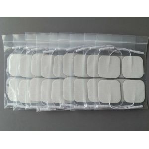 Buy cheap TENS unit Pads 5X5cm Replacement TENS Electrodes Pads TENS Patches For Electrotherapy from wholesalers