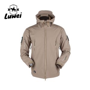 Cotton Hooded Warm Winter Coat Jacket Utility Thick Windbreaker Tactical Jacket