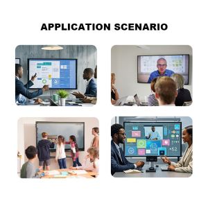 Qtenboard 65 Inch Interactive Smart Board Touch Screen Interactive Digital