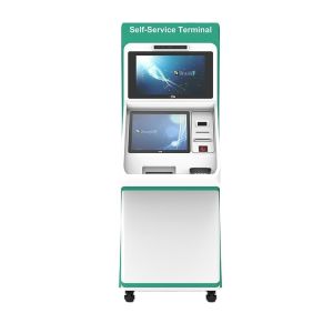 Online Payment Self Printing Kiosk Electric Terminal Pos Android 8 Self Service
