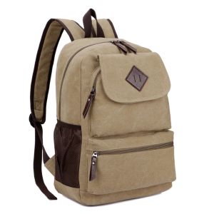 Buy cheap High Quality Custom Design Canvas Backpack Custom Cheap School BackPack from wholesalers