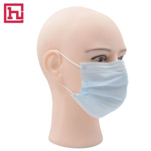 Buy cheap GB19083 Earloop Blue Disposable Surgical Mask PP Non Woven from wholesalers