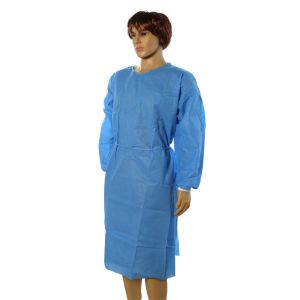 Buy cheap Anti Blood Disposable Operating Gowns , Breathable Disposable Barrier Gowns from wholesalers