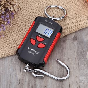 Buy cheap Hanging Scale WH-C200 200kg Portable Crane Scale Small Digital Electronic Hot ABS Material 1g LED/LCD OEM Customizable from wholesalers