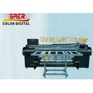 Buy cheap Flatbed And Roll To Roll UV Hybrid All In One Printer Multicolor UV Printing Machine from wholesalers