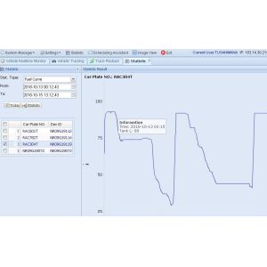 Buy cheap 1080P HD mobile cctv system dvr with Fuel sensor Fleet Tracking System from wholesalers