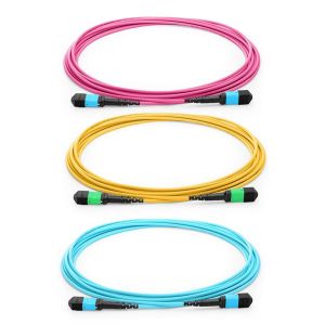 12F 24F OM3 OM4 Plenum MTP MPO Fiber Trunk Cable