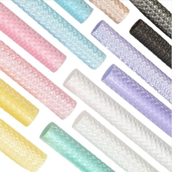 Quality Handmade Flower Art Materials Waterproof Flower Packaging Paper with Bubble Water and Plastic for sale