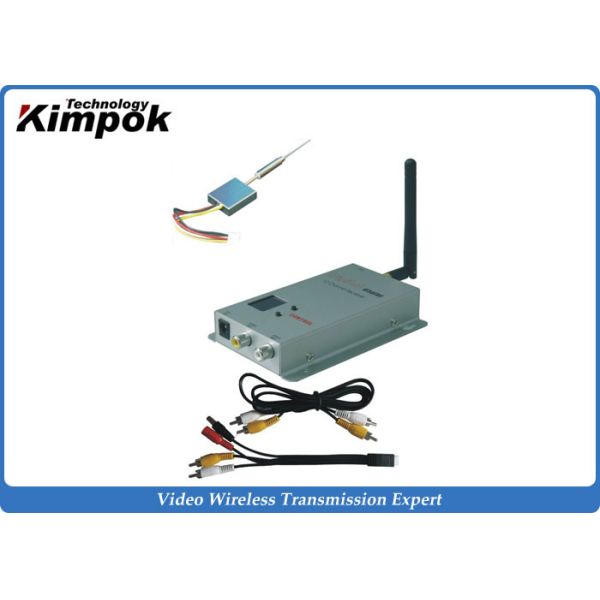 Buy cheap Only 8g Lightweight Analog Video Transmitter , 200m Wireless AV Transmitter with 100mW from wholesalers