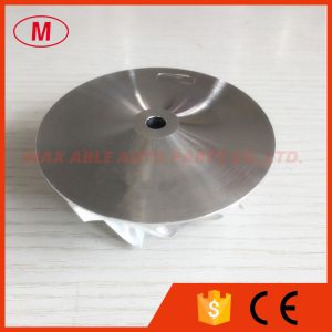 Buy cheap CT20B 48.04/68.00mm 5+5 Blades turbo aluminum 2618/milling/billet compressor wheel for TOYOTA from wholesalers