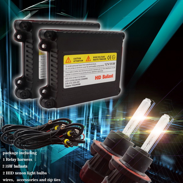 Cheap Price H13-3  Car Xenon Hid  lights with ballas set headlights 55W
