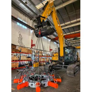 4-18 Module Hydraulic Pile Breaker for 30-40T Excavator with 1700-2000mm Pile
