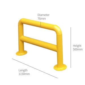 Green Corrosion Protection Pallet Racking Frame Guard for Enhanced Durability
