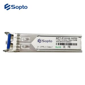 1.25gbps 1310nm 10km SFP Optical Transceiver Module With DDM
