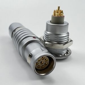 ODU LEMO 00B 0B 1B 2B 3B 4B 4 Pin Push Pull Connector Metal Shell