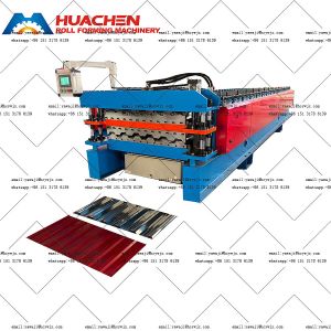 Buy cheap 1250mm Material Width Double Deck Roll Forming Machine With 15m/min Speed Made from wholesalers