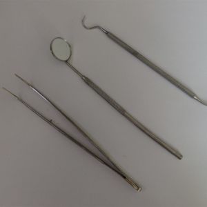 Buy cheap 3 Sets Oral Instruments Dental Hygiene Tool Kit Teeth Hygiene Explorer Probe product