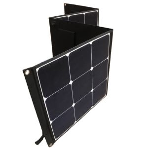 China 200W Foldable Camping Solar Panels Monocrystalline 20V With Kickstand on sale