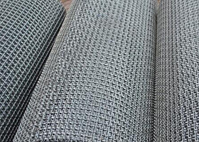 Heavy Duty Galvanized Square Mesh / Galvanized Wire Fence Panels