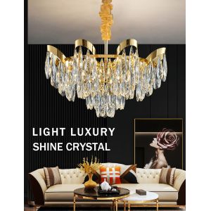 Buy cheap Luxury Crystal Chandelier For Living Room Led Gold basket empire crystal chandelier(WH-CY-226) from wholesalers