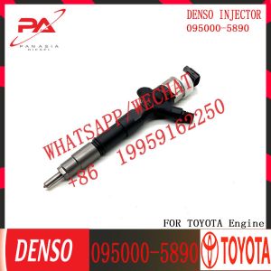 Buy cheap 095000-5890 for toyota engine common rail injector 095000-5890 injector diesel engine injector for toyota from wholesalers