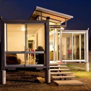 Buy cheap Q235 Light Steel Prefab 4m Flat Pack Shipping Container from wholesalers