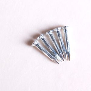 Buy cheap Steel Galvanized Concrete Nails Angular Spiral With High Hardness product
