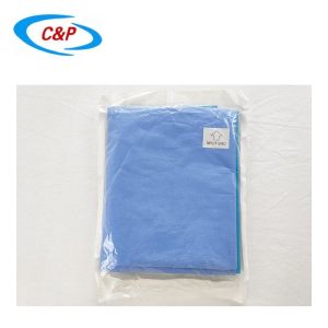 Custom Split Impervious U Drape For Patients Surgery