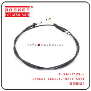 Buy cheap FSR33 MBJ6T Transmission Control Select Cable 1-33671129-0 1336711290 from wholesalers