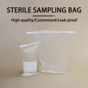 Buy cheap Laboratory Filter Blender Sterile Bags For Sample Collection Medical Lab Sterile Sampling Bags With Wire from wholesalers
