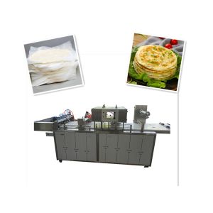 Paratha Pre Pack Laminating Machine Scallion Pancake With Film Covering Machine