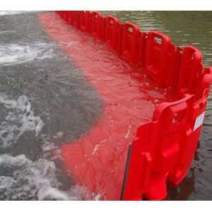 Buy cheap Freestanding Emergency Rescue Equipment Thickness 4mm Plastic Flood Barrier from wholesalers