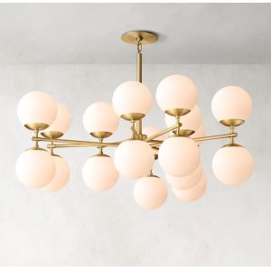 Buy cheap Crystal RH Modern Chandelier Chrome Finish 8 Lights Lamp Cup from wholesalers