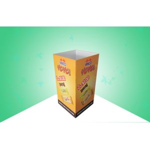 Buy cheap Popular Retail Dump Bins Cardboard Promoting Cookies , Easy Assemble from wholesalers