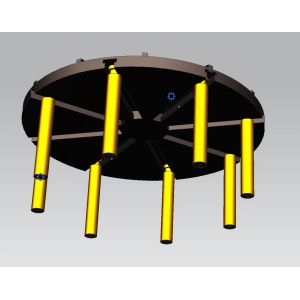 Buy cheap 7.5KW Motor Power Heavy Duty Forklift Tire Press Machine 220V 380V 240 Ton from wholesalers