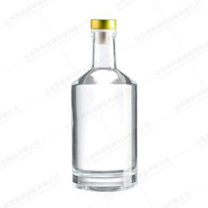 Buy cheap Body Material Glass Round Empty Bottle for Wine Gin Rum Brandy Vodka Liquor 750ml 500ml from wholesalers