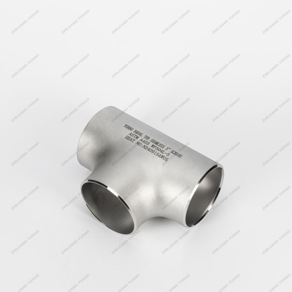 Buy cheap SCH10s-SCH160s Customized Stainless Steel Equal Tee Butt Weld SS from wholesalers