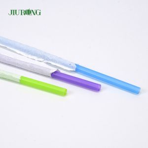 Buy cheap Eco Friendly Biodegradable Plastic Straw Paper wrapped 4.6*168mm from wholesalers
