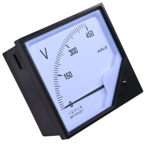 Single Phase Ac Analog Panel Voltmeter RS485 Modbus 50Hz 60Hz