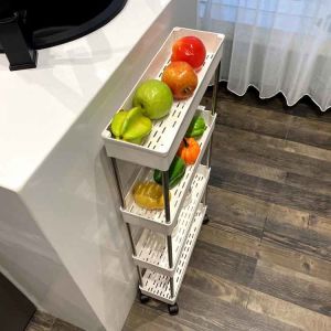 Washable Narrow Storage Cart