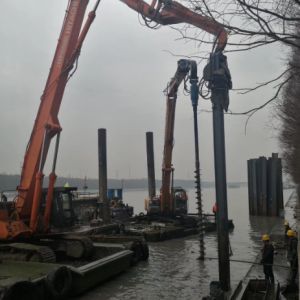 Buy cheap 3200rpm Offshore Hydraulic Pile Driver Vibro Hammer Machine from wholesalers