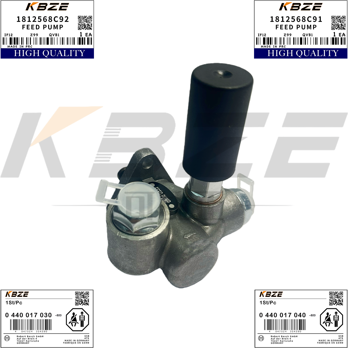 KBZE 0440017030 0440017040 NAVISTAR DT466E DT530E ENGINE 1812568C91 1812568C92