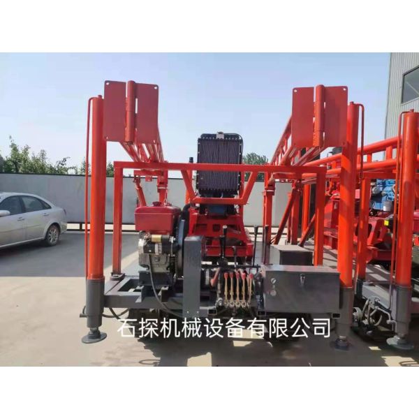 Rotary 380V Hydraulic Drilling Rig Water Pump Soil Test Spt Machine Xy-1a