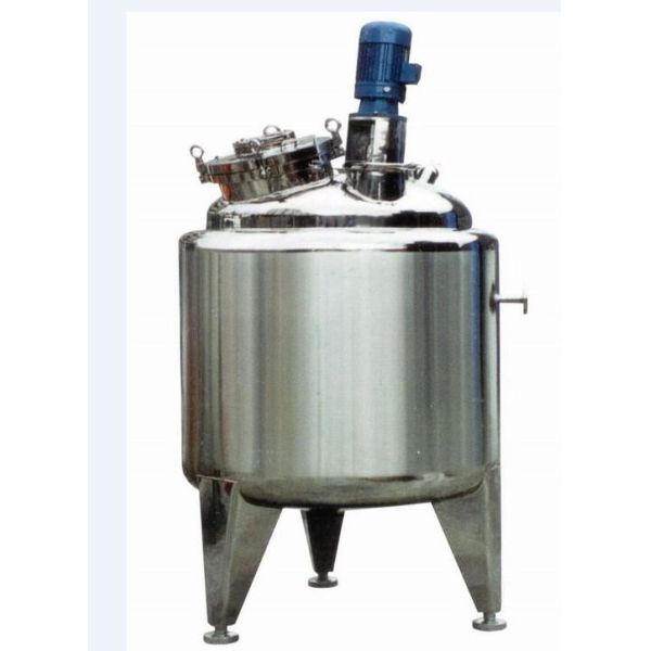 Stainless Steel Double Jacketed Mixing Tank