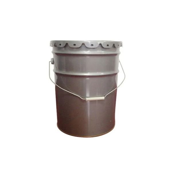 Round Painted Metal Pails Customized With Lifetime Warranty 5 Gallon Metal Paint