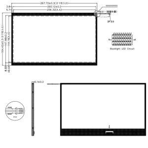 Odm 11.6 Inch Tft Lcd Screen Customized Resolution