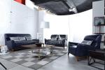 Buy cheap Buckled Design White Genuine Modern Design Leather Sofa S08 from wholesalers