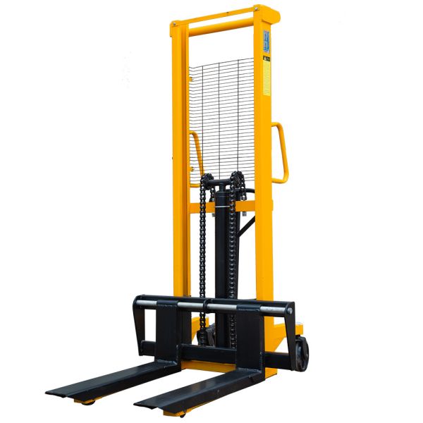Buy cheap Load capacity 2000kg 2T customized height hydraulic manual stacker from wholesalers